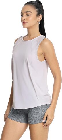icyzone Women's Workout Tank Tops, Cool Athletic Yoga Running Sleeveless Shirts Quick Dry in Saudi Arabia
