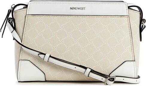 Nine West Brooklyn Jet Set Crossbody, Beige in Saudi Arabia