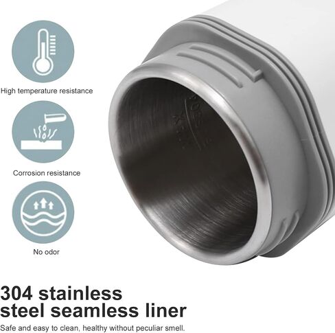Portable Travel Electric Kettle,350ml Car Kettle Boiler,304 Stainless Steel Car Heating Cup 12V/96W 15 Mins Quick Boiling,Ideal for Him/Her and Baby in Saudi Arabia