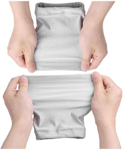 غطاء حماية لمكبر الصوت الذكي Apple HomePod 1/2، غطاء غبار، مقاوم للماء، مرن، تخزين (فضي) in Kuwait