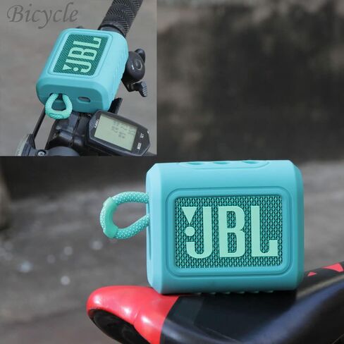 Hermitshell Silicone Carrying Case Replacement for JBL Go 3 / JBL Go 4 Portable Bluetooth Speaker (Lavender, Silicone Case) in Saudi Arabia