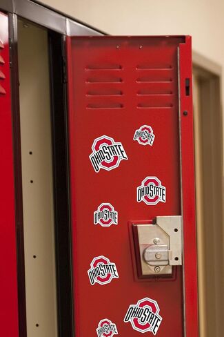 The Ohio State University Primary Logo 50ct Vinyl Large Deluxe Stickers Variety Pack - Laptop, Water Bottle, Scrapbooking, Tablet, Skateboard, Indoor/Outdoor in Kuwait