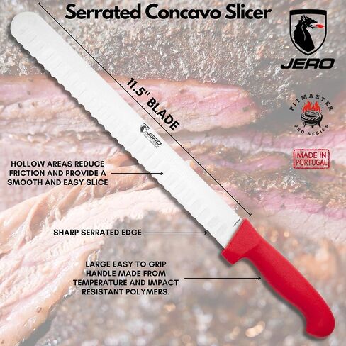 Jero 4 Piece P3 Butcher Meat Processing Set, Cimeter, Breaking, and Boning Knives - Includes Mundial Sharpening Steel in Saudi Arabia