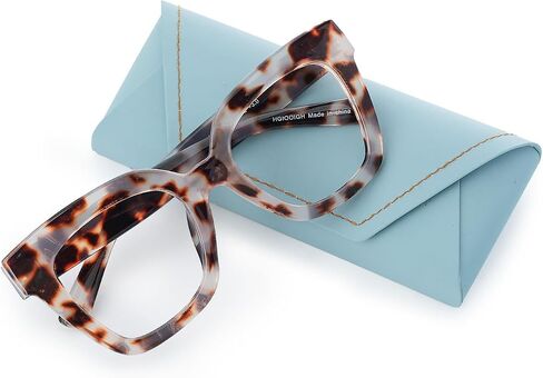 Trendy reading glasses Blue Light Blocking Impact Resistant Lenses TR90 frame oversized readers in Saudi Arabia