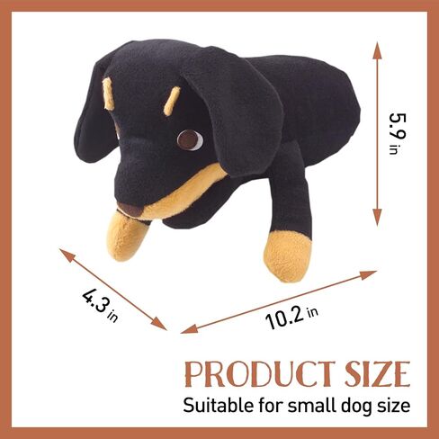 BONBI ALCON Animal Mitten Love Dog Beagle, Plush Dog Chew Toy, with Whistle in Saudi Arabia