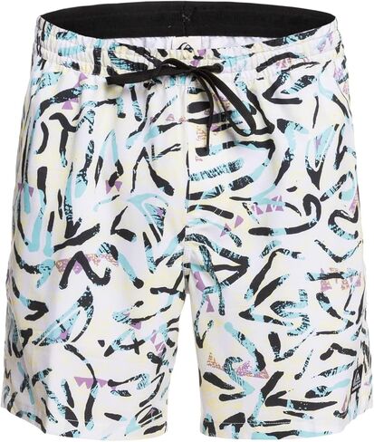 Quiksilver Oceanmade Mix Stretch 17" Volley Tarmac MD in Saudi Arabia