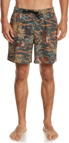 Quiksilver Oceanmade Mix Stretch 17" Volley Tarmac MD in Saudi Arabia