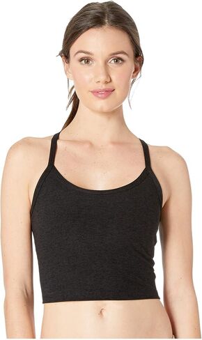 Beyond Yoga Women's Spacedye Slim Racerback Cropped Tank Top Orchid Blossom Heather X-Small in Saudi Arabia