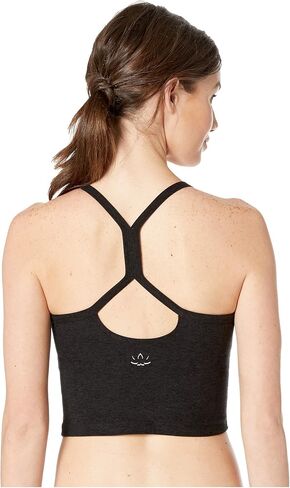 Beyond Yoga Women's Spacedye Slim Racerback Cropped Tank Top Orchid Blossom Heather X-Small in Saudi Arabia
