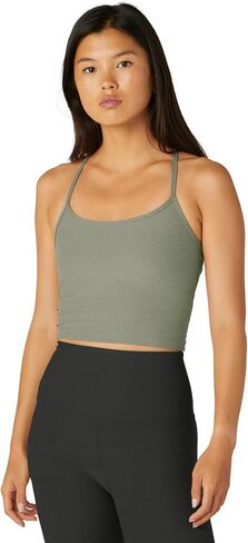 Beyond Yoga Women's Spacedye Slim Racerback Cropped Tank Top Orchid Blossom Heather X-Small in Saudi Arabia