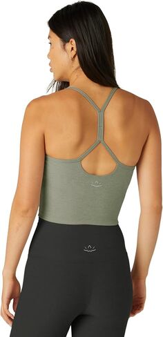 Beyond Yoga Women's Spacedye Slim Racerback Cropped Tank Top Orchid Blossom Heather X-Small in Saudi Arabia