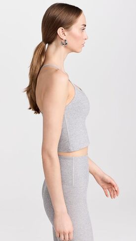 Beyond Yoga Women's Spacedye Slim Racerback Cropped Tank Top Orchid Blossom Heather X-Small in Saudi Arabia