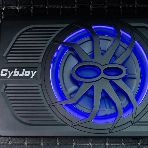 مضخم صوت للسيارة مقاس 10 بوصات نحيف أسفل المقعد بقدرة 800 وات، مضخم صوت مدمج، مكبرات صوت للسيارة/الشاحنة، ترقية مع إضاءة محيطة LED زرقاء in Kuwait