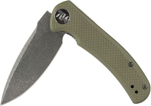 704 Gear Urban Ranger Lite | Green with Damascus Steel in Saudi Arabia