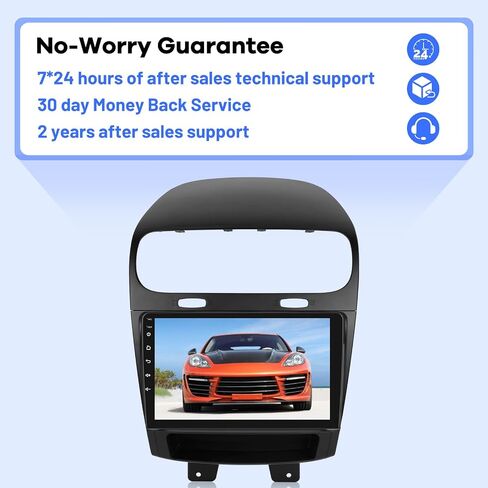 [2G+64G] Car Radio for Dodge Journey 2011-2019 and for Fiat Freemont 2012-2014, 9 inch Touch Screen Android Stereo, HiFi Audio/Carplay/Android Auto/SWC/Bluetooth/WiFi in Saudi Arabia