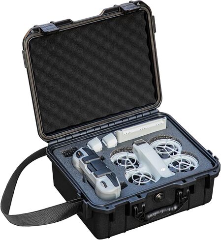 حافظة Neo، حقيبة حمل صلبة مقاومة للماء لملحقات DJI NEO، حقيبة سفر محمولة لـ DJI NEO Fly More Combo (وحدة التحكم RC/N3)، حافظة صلبة NEO Drone لـ DJI NEO، ملحقات DJI NEO المتميزة in Saudi Arabia