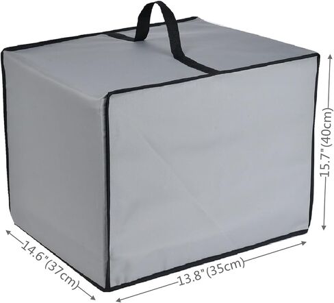 Dust Cover for Air Fryer Waterproof Compatible With CHEFMAN 10 Quart / 12-Quart 6-in-1 RJ38-1 Air Fryer Oven (Black, For 10 Quart) in Saudi Arabia