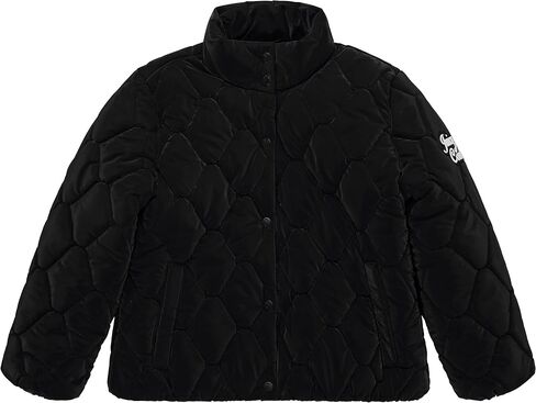Juicy Couture Hw Flocked Quilted Puffer, PURPL, 7/8 in Kuwait