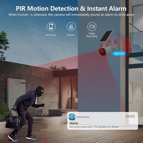 OOSSXX (Solar Power Battery 100% Wire-Free) All-in-one Monitor 2-Way Audio Solar Powered Security Camera System with Monitor Outdoor Wireless Home Security System WiFi Cameras Surveillance Systems in Saudi Arabia