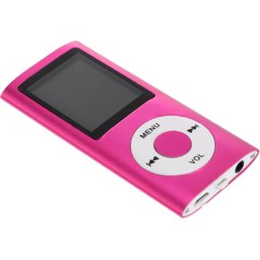 Homoyoyo Mp3 Music Player Portable Music Player Mp3 Cd Player Video Player Cd Players Portable Photo Viewer Mp4 Music Player Mp4 Player with Playback USB Mp3 Student Number Mp3 Player Pink