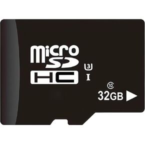 32GB Micro SD Card 1 Pack, microSDHC UHS-I Flash Memory Card - Up to 100MB/s, U1, Class10, V10, A1, High Speed TF Card