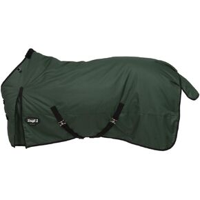 Basics by Tough1 1200D Turnout Blanket (200 fill) Hunter Green 72"