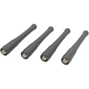 (4-Piece) Intercom Antenna UHF 403-470MHz Short Antenna, Compatible with Motorola XPR6550 XPR6350 XPR6500 DP3400 DP3401 DP3600 DGP6150 Two-Way Radio