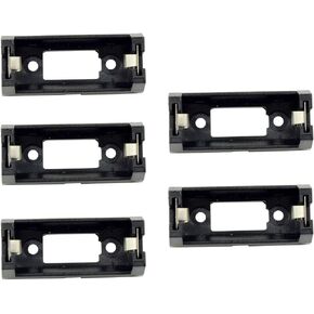 5Pcs CR123A CR123 Lithium Battery Holder Box Clip Case with Pin