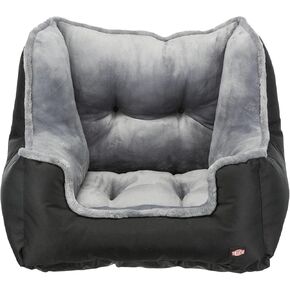 TRIXIE Convertible Deluxe Dog Car Seat for Small Dogs, Dog Booster Seat, Travel Pet Bed, Ideal for Small Dogs and Cats