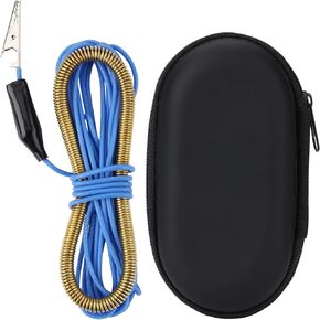 ZHIWHIS Radio Antenna, Shortwave 9.85’ Crocodile Clip Radios Antenna, Storage Case Included, FM SW External Antenna to Improve Signal Reception Suitable for FM VHF SW Radio AN-10