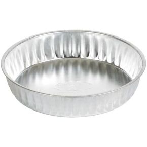 Little Giant® 1 Gallon Galvanized Pan | Steel Feeding Pan for Livestock