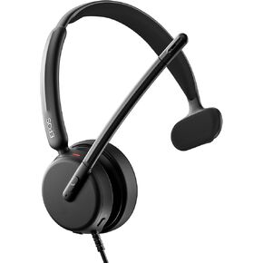 EPOS Impact 430 - Mono On-Ear Headset with Dual Microphone, Noise Cancellation, USB-C/USB-A Connectivity, Home Office, Plug-and-Play, Zoom, UC - Mono