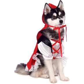 Rubie's Red Riding Hood Pet Costume, Small, Multicolor (580245 S)