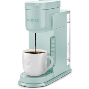Keurig K-Express Single Serve K-Cup Pod Coffee Maker, 3 Brew Sizes, Strong Button Feature, 42oz Removable Reservoir, Mint