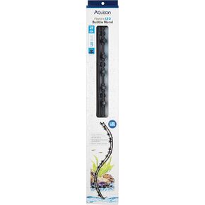 Aqueon Fish Tank Aquarium Flexible LED Accent Light and Bubble Wand, Blue, 21 Inch