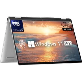 HP Envy x360 2-in-1 Laptop, 16" WUXGA IPS Wide Ultra Touchscreen Laptop, Intel 12-core Ultra 5 125U (Beats i7-1335U), 16GB DDR5 RAM, 1TB PCIe SSD, 5MP IR Camera, Wi-Fi 6E, Win 11 Pro, Glacier Silver
