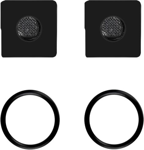 2 Sets for iPhone 13 Black Rear Camera Microphone Mesh Replacement for iPhone13 Antidust Rack Dustproof Rubber Ring with Fix Tool Screwdrivers for A2631 A2633 A2634 A2635 A2482 in Saudi Arabia
