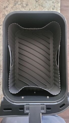 Air Fryer Silicone Liners for Ninja SF301 SF303CO Speedi for Ninja AG301 AF141 AF181, Liners for COSORI 6-Qt Instant Vortex,TOWER, Tefal Air fryer 2PCS Air Fryer Silicone Pot for Ninja ON400UKCP in Saudi Arabia