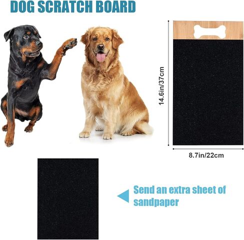 TOYMIS Dog Scratch Pad for Nails, Scratching Boards for Pets File Nails Sandpaper Alternative Scratching Pad Dog Nail Clippers for Pets Nail Care in Saudi Arabia
