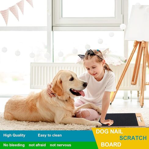 TOYMIS Dog Scratch Pad for Nails, Scratching Boards for Pets File Nails Sandpaper Alternative Scratching Pad Dog Nail Clippers for Pets Nail Care in Saudi Arabia