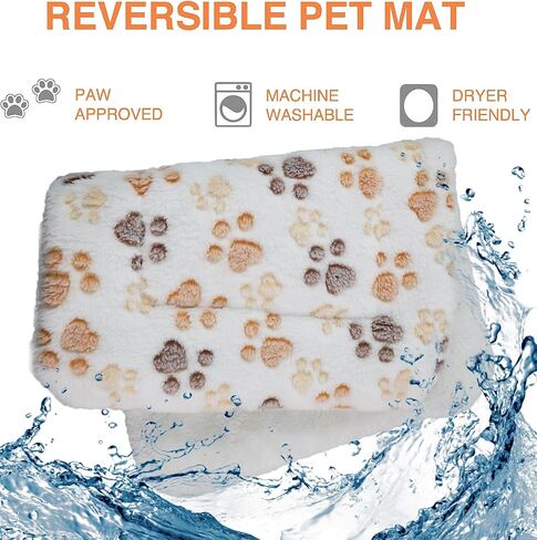 Dog Crate Bed with Calming Dog Pillow for Medium & Large Sized Dog, Fluffy Kennel Mat Machine Washable Dog Crate Furniture for Indoor 27x20inches in Saudi Arabia