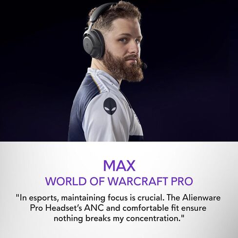 Alienware Wireless Gaming Headset, Active Noise Canceling in Kuwait