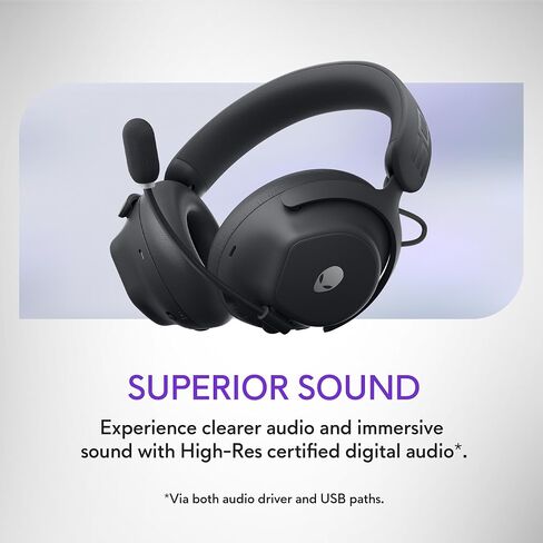 Alienware Wireless Gaming Headset, Active Noise Canceling in Kuwait