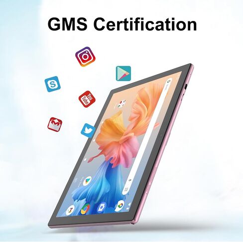 Tablet 10 Inch Tablet, Android 14 Tablets 8GB RAM 64GB ROM 1024GB Expand Tableta 2MP+ 8MP Camera WiFi Tablet Computer 10.1 IN Tablet IPS 10" HD Display 6000mAh Long Battery Life Tabletas (Pink) in Saudi Arabia