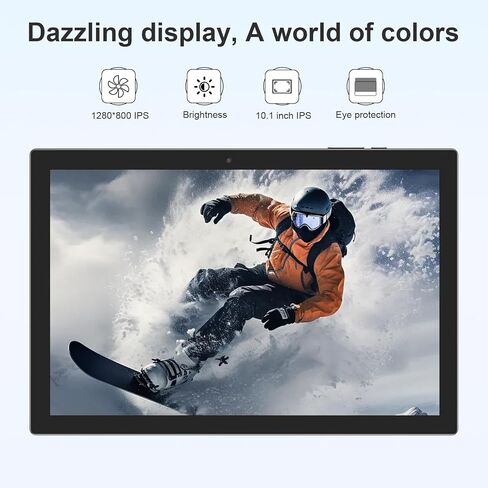 Tablet 10 Inch Tablet, Android 14 Tablets 8GB RAM 64GB ROM 1024GB Expand Tableta 2MP+ 8MP Camera WiFi Tablet Computer 10.1 IN Tablet IPS 10" HD Display 6000mAh Long Battery Life Tabletas (Pink) in Kuwait