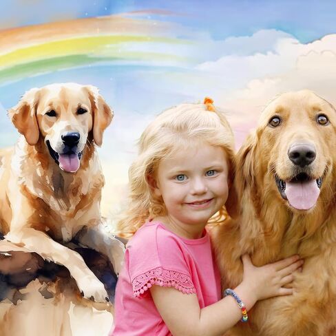 Dog Memorial Gifts for Loss of Dog, Pet Memorial Gifts for Dogs, Dog Passing Away Sympathy Gift, Rainbow Bridge Pet Memorial Bracelet for Men Women Who Loss of Dog Cat, Loss of Dog Sympathy Gift in Saudi Arabia