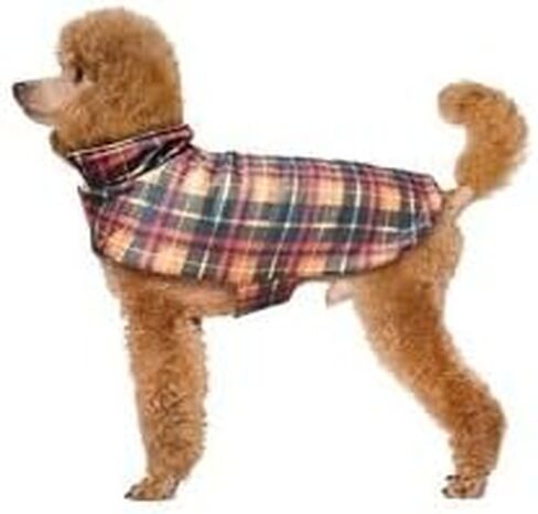 Riding Jacket for Dogs, Cider Plaid,Medium in Kuwait