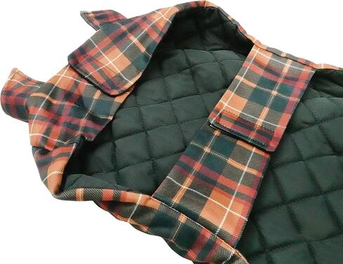 Riding Jacket for Dogs, Cider Plaid,Medium in Kuwait