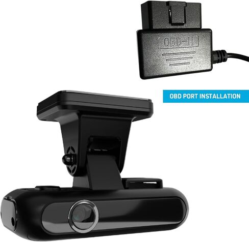 Optimus DG2 Live Dashcam GPS Tracker - 2-Channel Video & Real-Time Alerts | Front and Interior Camera - Remote Video Footage - Real-Time Tracking - Harsh Driving, Speeding and other Notifications in Kuwait