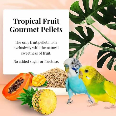 LAFEBER'S Parakeet Pellets (Tropical Fruit, 1.25 Ib Pack of 2) in Kuwait